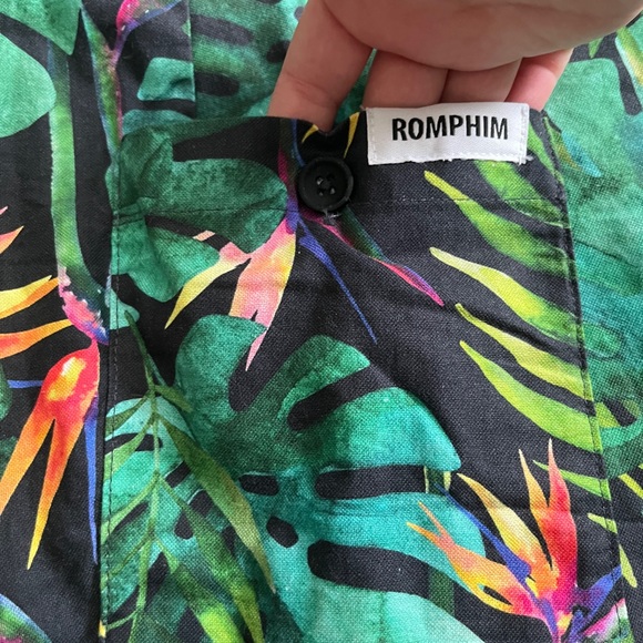 Jungle Print Romphim Romper - Picture 5 of 7
